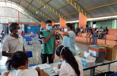 Piauí  tem 178 municípios com mais de 60% da população vacinada com a dose de reforço